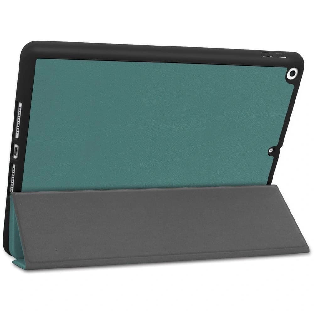 Etui Bizon Case Tab Lizard do Apple iPad 9/8/7 10.2 2021/2020/2019 tmavě zelené - 3