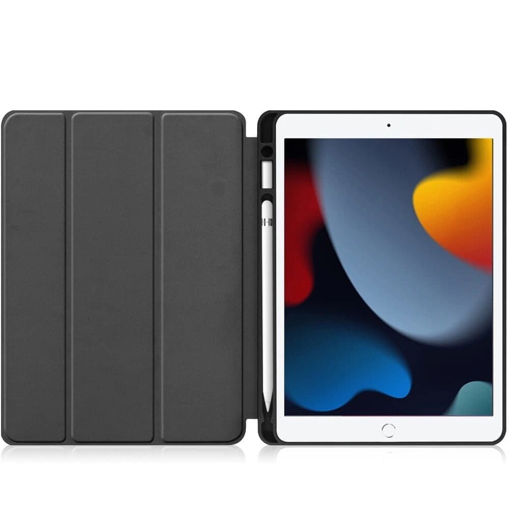 Etui Bizon Case Tab Lizard do Apple iPad 9/8/7 10.2 2021/2020/2019 tmavě zelené - 6
