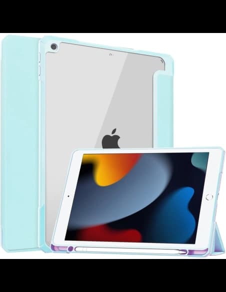 Bizon Case Tab Clear Matt Apple iPad 9/8/7 10.2 2021/2020/2019 blue