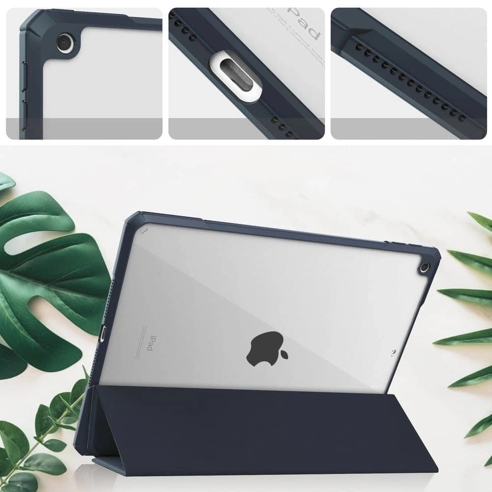 Bizon Case Tab Clear Matt Apple iPad 9/8/7 10.2 2021/2020/2019 navy blue - 3
