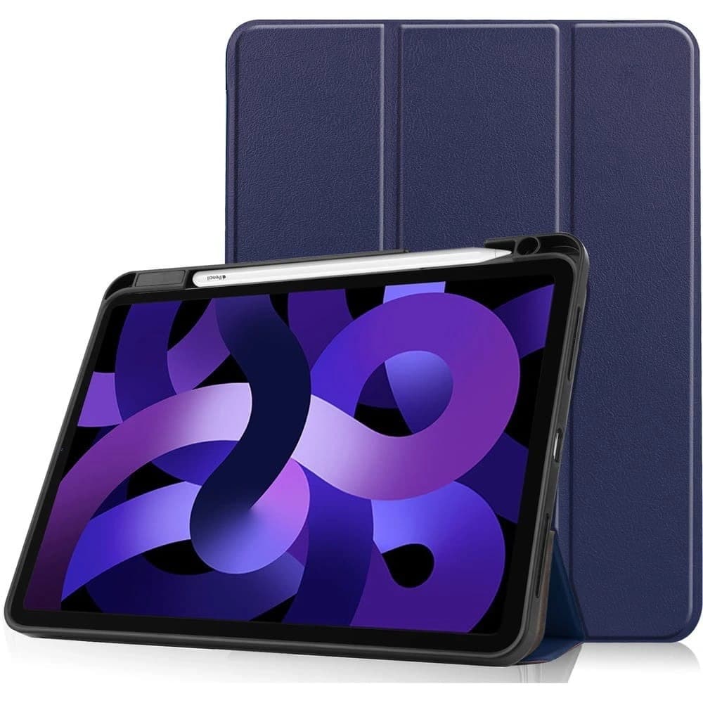 Bizon Case Tab Lizard Apple iPad Air 5 / Air 4 marineblau - 1