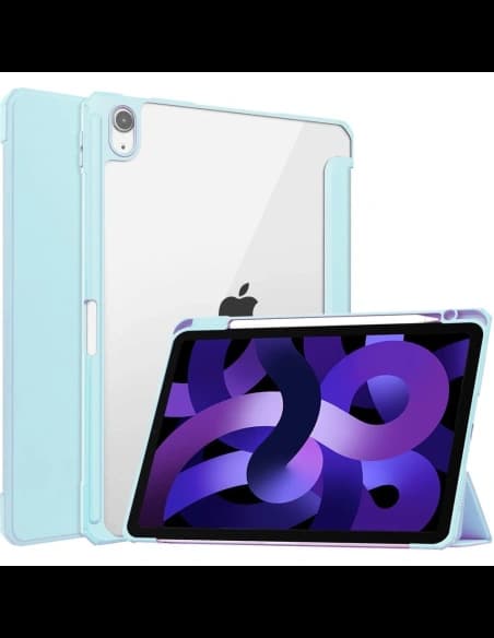 Etui Bizon Case Tab Clear Matt do Apple iPad Air 6 / Air 5 / Air 4 / iPad Pro 11 2018 modré
