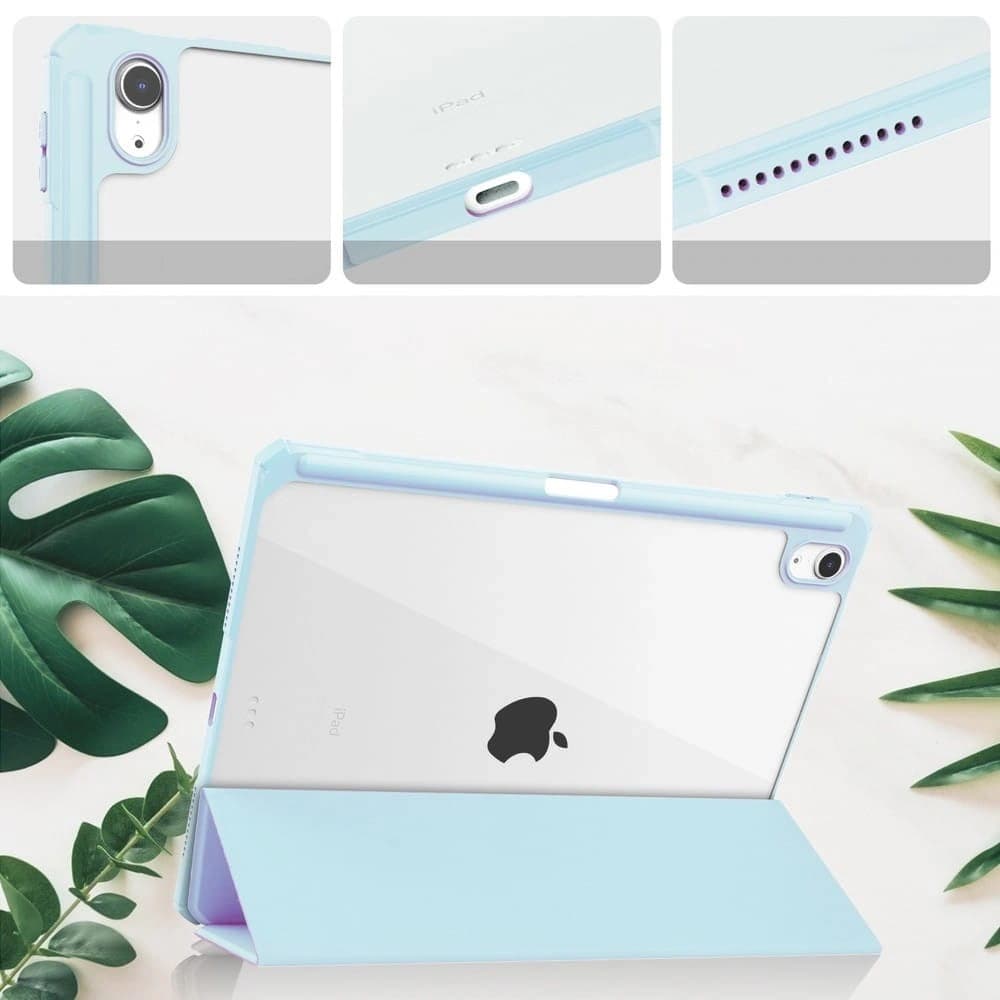 Etui Bizon Case Tab Clear Matt do Apple iPad Air 6 / Air 5 / Air 4 / iPad Pro 11 2018 modré - 3