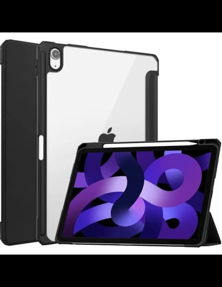 Etui Bizon Case Tab Clear Matt do Apple iPad Air 6 / Air 5 / Air 4 / iPad Pro 11 2018 černé