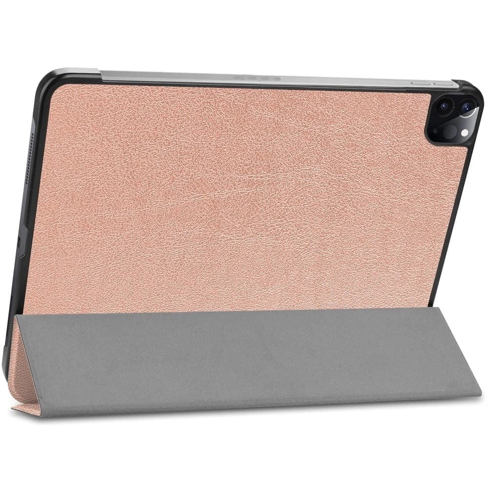 Etui Bizon Case Tab Croc do Apple iPad Pro 11 2022/2021/2020/2018 růžovo-zlaté - 3