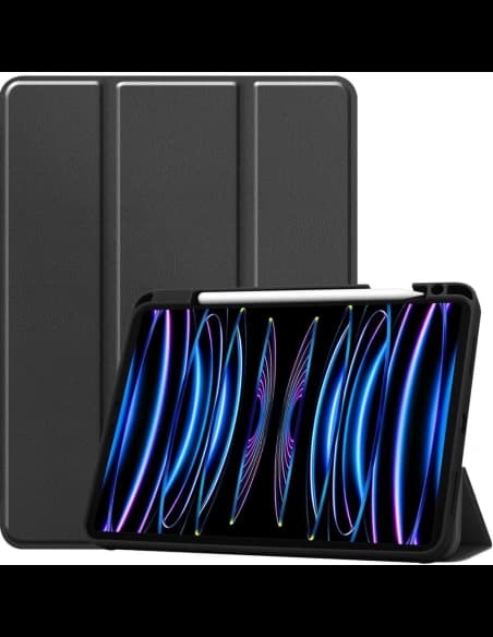 Etui Bizon Case Tab Lizard do Apple iPad Pro 11 2022/2021/2020/2018 czarne
