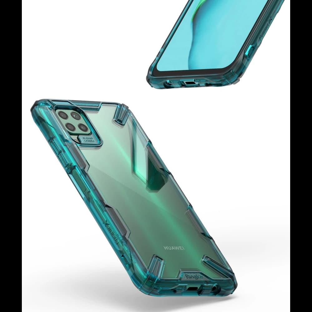 Ringke Tasche Fusion-X Huawei P40 Pro Türkis Grün - 8