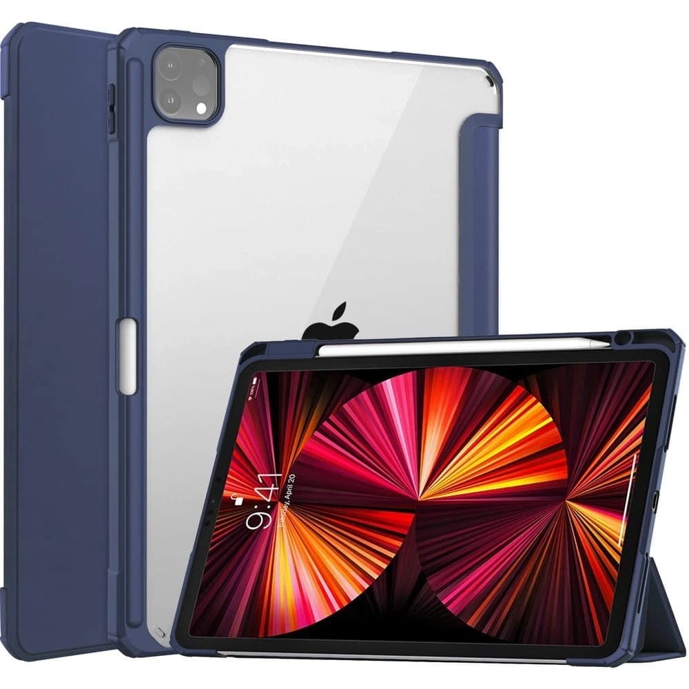 Bizon Case Tab Clear Matt Apple iPad Pro 11 2022/2021/2020/2018 tengerészkék - 1