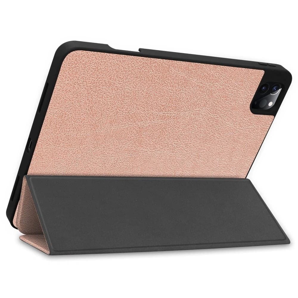 Etui Bizon Case Tab Lizard do Apple iPad Pro 11 2022/2021/2020/2018 růžovo-zlaté - 3