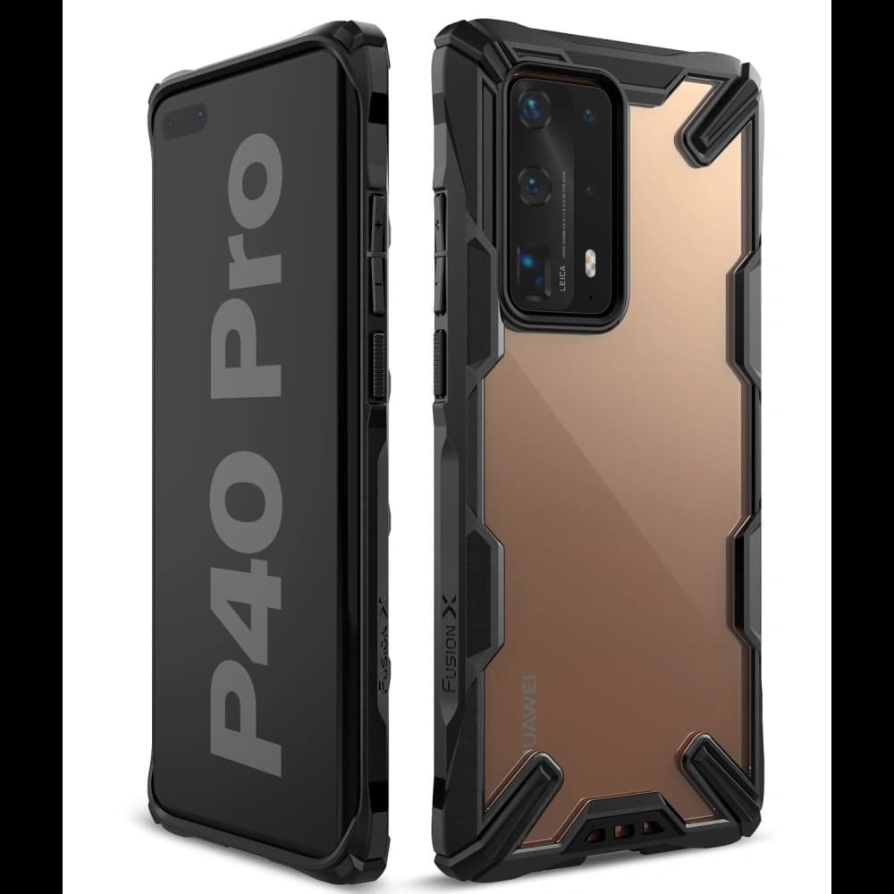Ringke Tasche Fusion-X Huawei P40 Pro Schwarz - 19