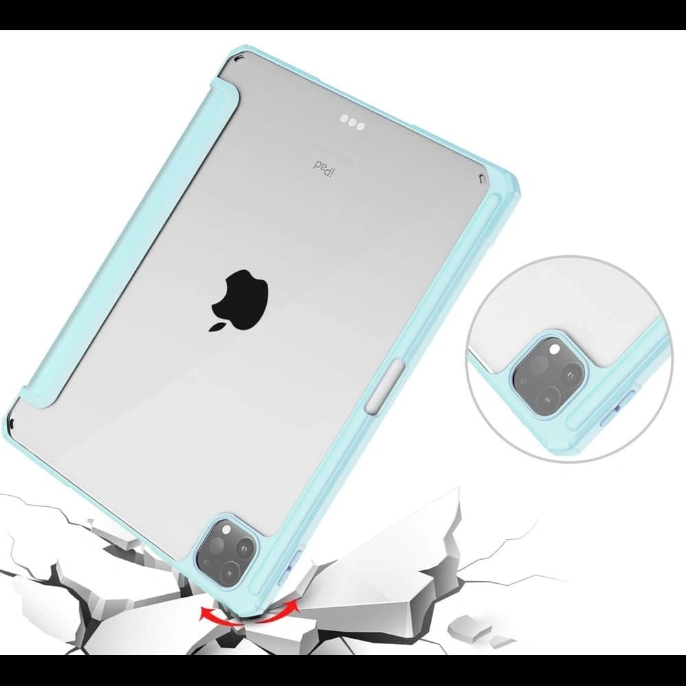 Bizon Case Tab Clear Matt Apple iPad Pro 11 2022/2021/2020/2018 albastru - 6