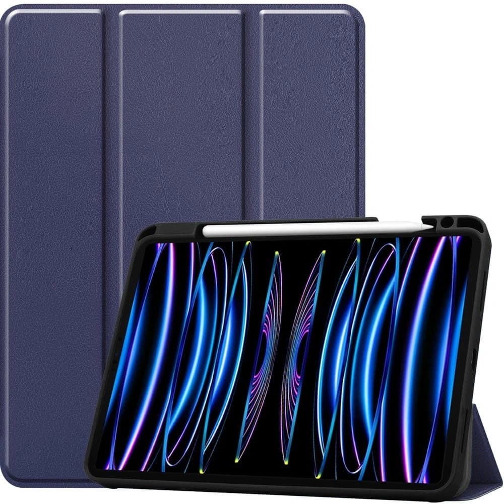 Bizon Case Tab Lizard Apple iPad Pro 11 2022/2021/2020/2018 navy blue - 1