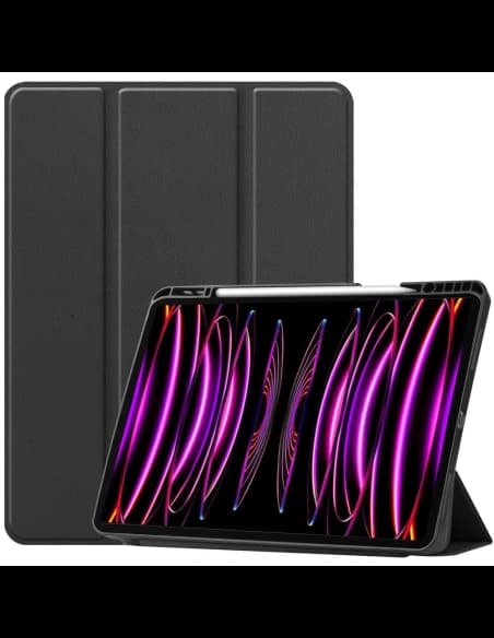 Etui Bizon Case Tab Lizard do Apple iPad Pro 12.9 2022/2021/2020/2018 czarne