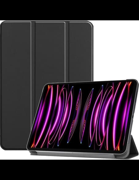 Etui Bizon Case Tab Croc do Apple iPad Pro 12.9 2022/2021/2020/2018 czarne