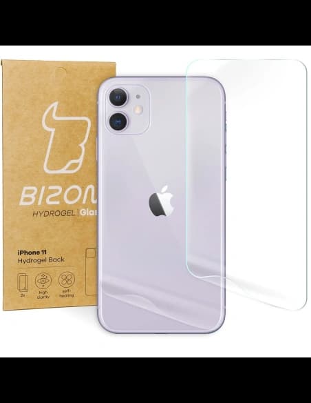 Bizon Glass Hydrogel Apple iPhone 11 [2 PACK]