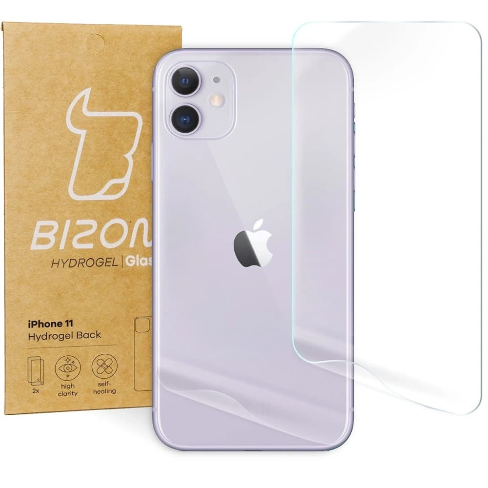 Bizon Glass Hydrogel Apple iPhone 11 [2 PACK] - 1
