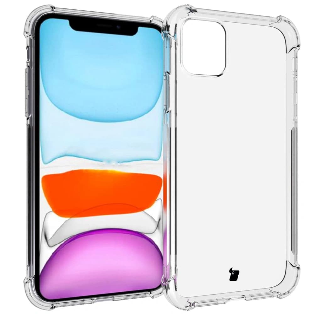 Bizon Case Clear Pack Hülle + 2x Bildschirmglas + Linsenglas Apple iPhone 11 klar - 3