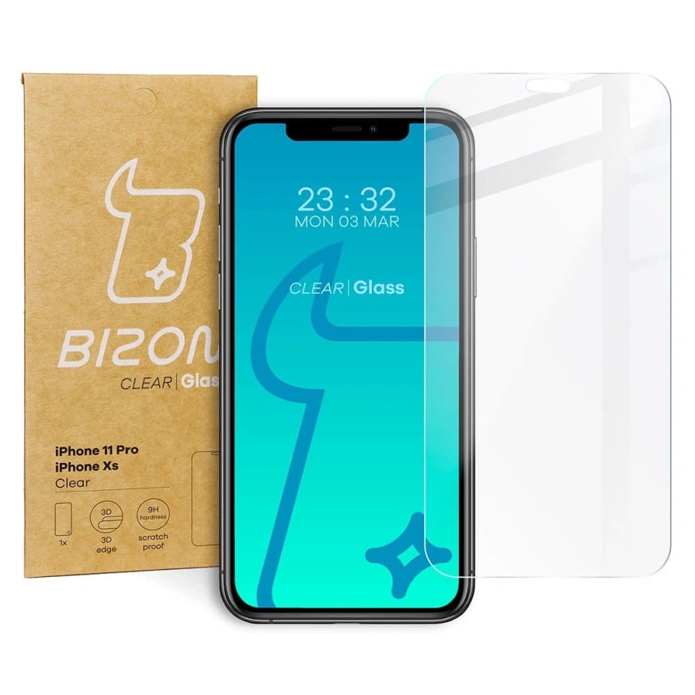 Bizon Glass Clear Apple iPhone 11 Pro / Xs - 1