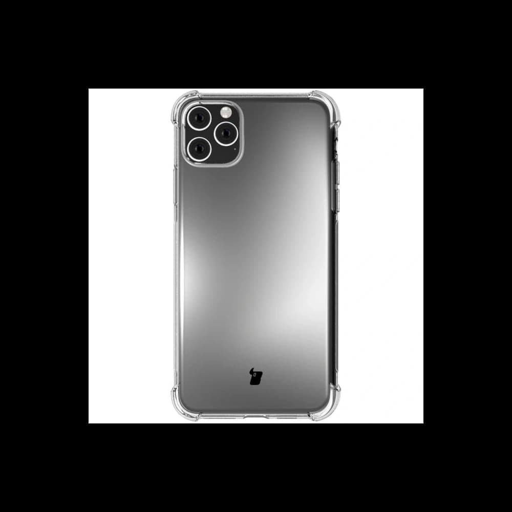 Bizon Case Clear Pack Hülle + 2x Schutzglas + Linsenglas Apple iPhone 11 Pro klar - 2