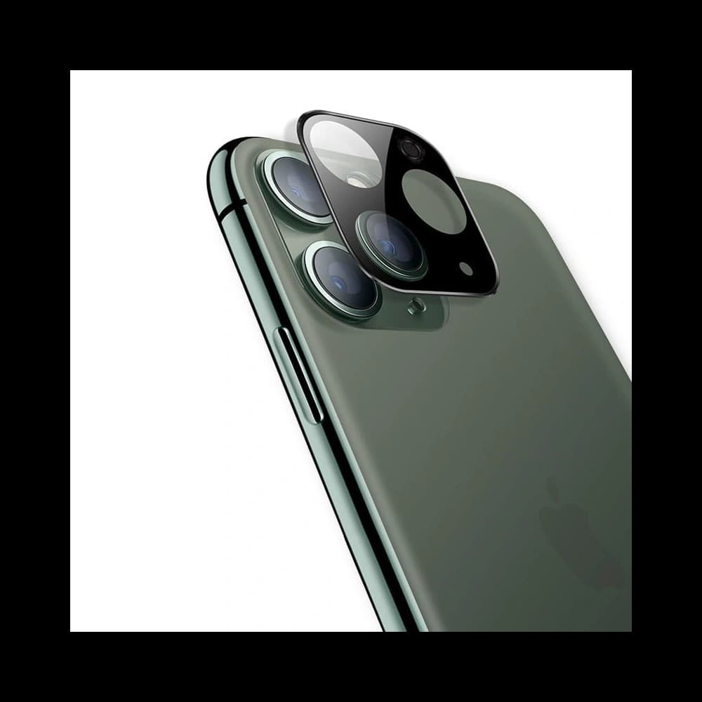 Bizon Glass Klarglas gehärtetes Glas - 3 Stück. + Linsenglas Apple iPhone 11 Pro Max - 10