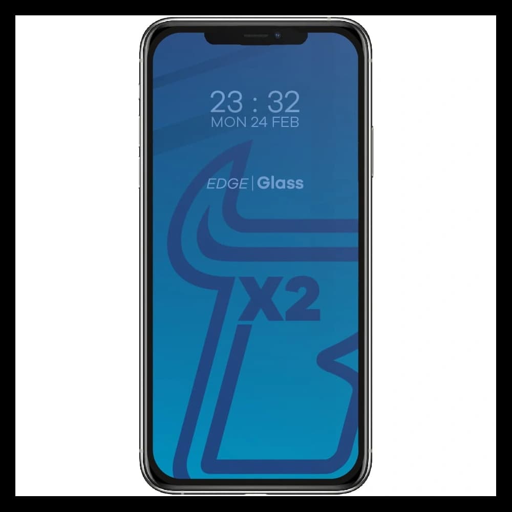 Bizon Glass Edge CF sticlă temperată - [2 PACK] + protecție pentru lentilă Apple iPhone 11 Pro Max negru - 3