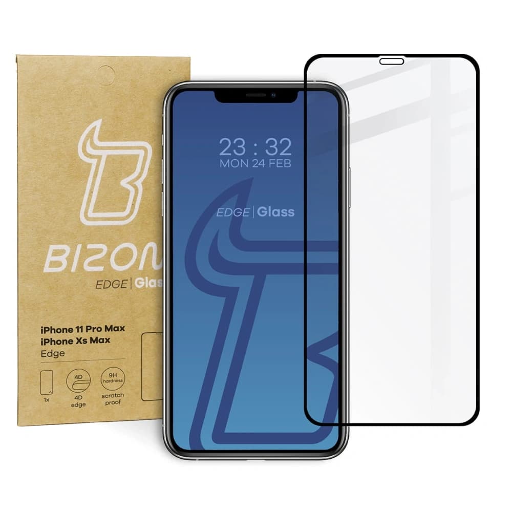 Bizon Glass Edge Apple iPhone 11 Pro Max / Xs Max black - 1