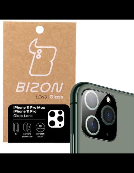 Bizon Lentilă din Sticlă Apple iPhone 11 Pro Max / 11 Pro [2 PACHET]