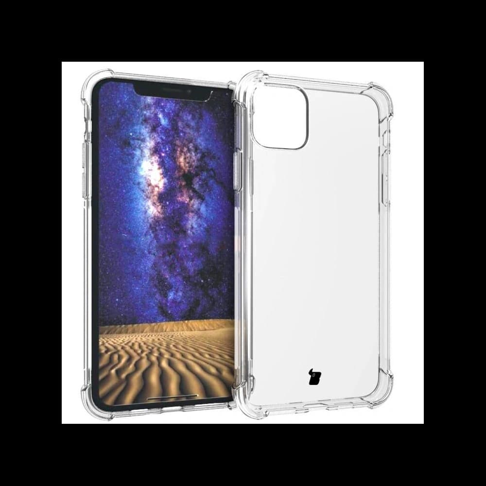 Bizon Case Clear Pack Hülle + 2x Displayschutzglas + Linsen Glas Apple iPhone 11 Pro Max klar - 3