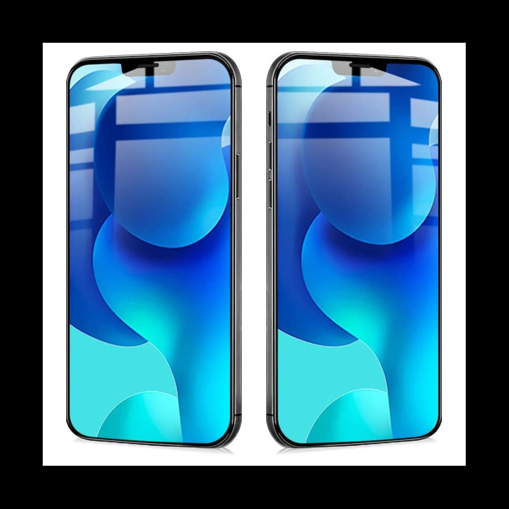 Bizon Glass Edge Apple iPhone 12 Mini negru - 5