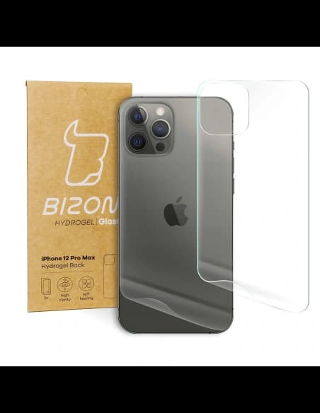 Bizon Glass Hydrogel Apple iPhone 12 Pro Max [2 PACK]