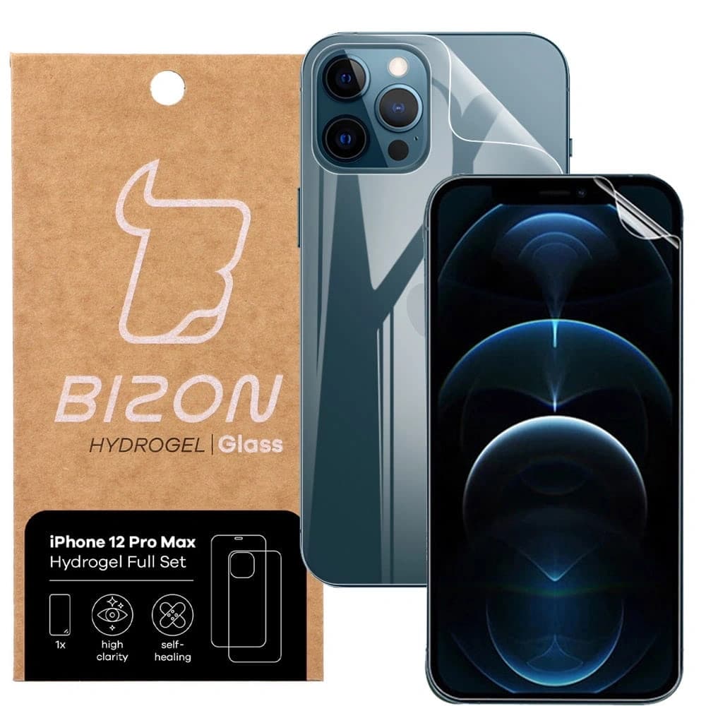 Bizon Glass Hydrogel Apple iPhone 12 Pro Max - 1