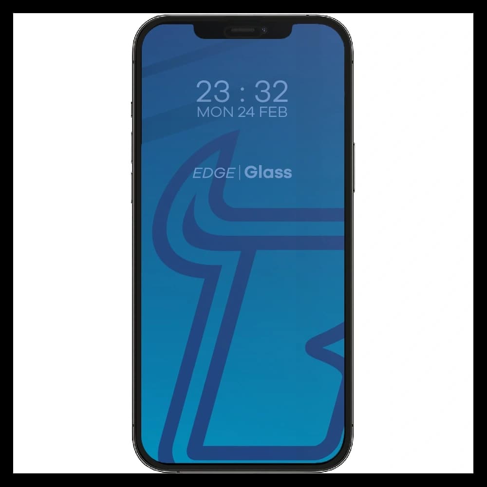 Tvrzené sklo Bizon Glass Edge pro Apple iPhone 12 Pro Max černé - 3