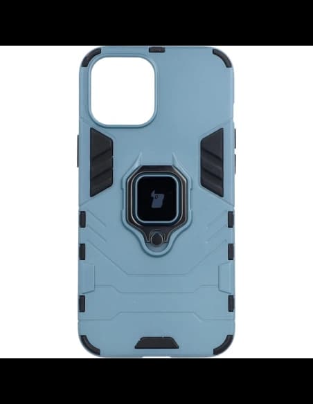 Bizon Case Armor Ring Apple iPhone 12 Pro Max blau