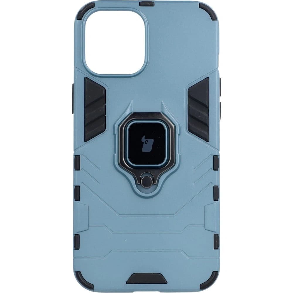 Bizon Case Armor Ring Apple iPhone 12 Pro Max blau - 1