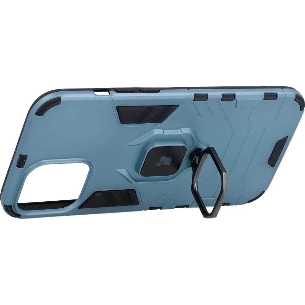 Bizon Case Armor Ring Apple iPhone 12 Pro Max blau - 3
