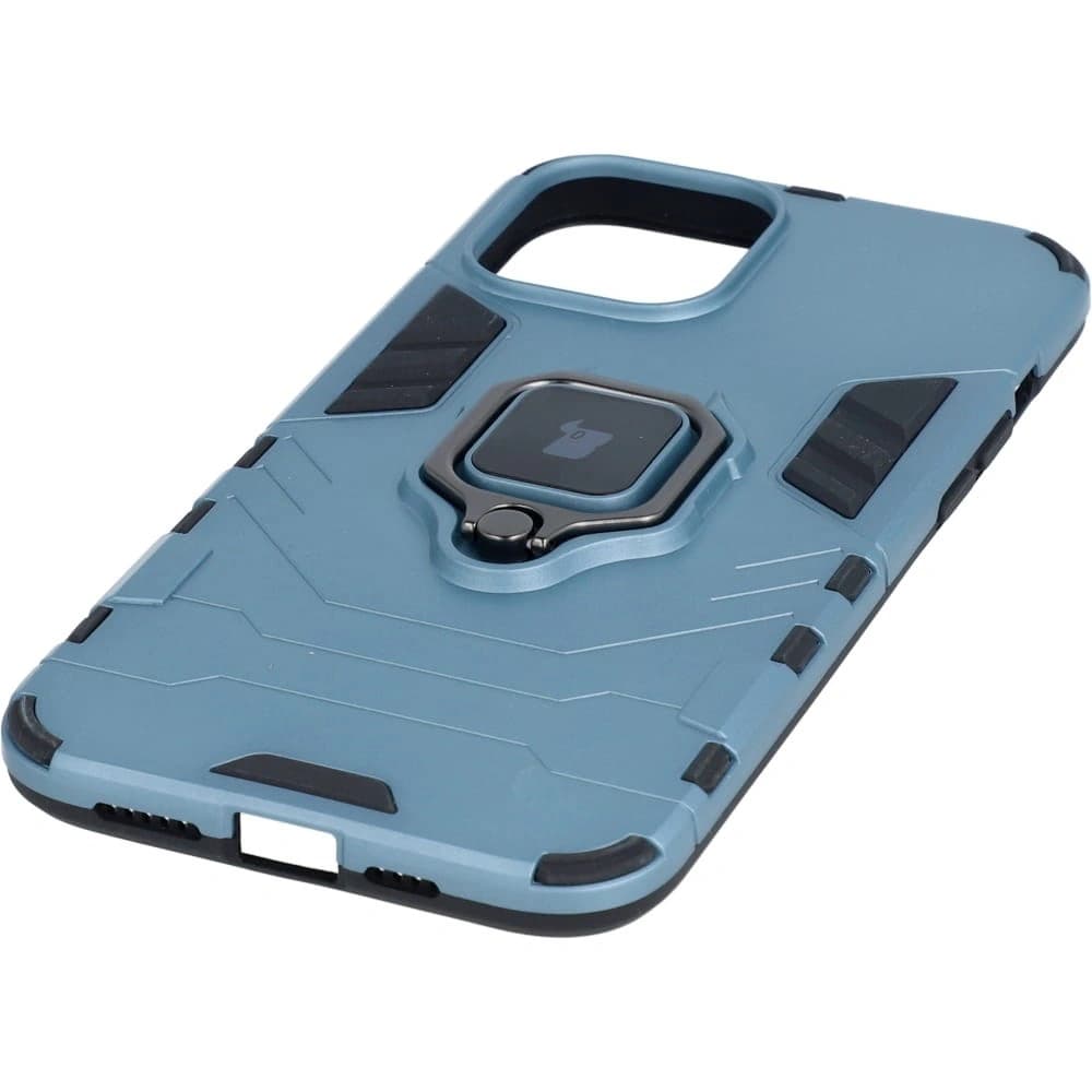 Bizon Case Armor Ring Apple iPhone 12 Pro Max blau - 4