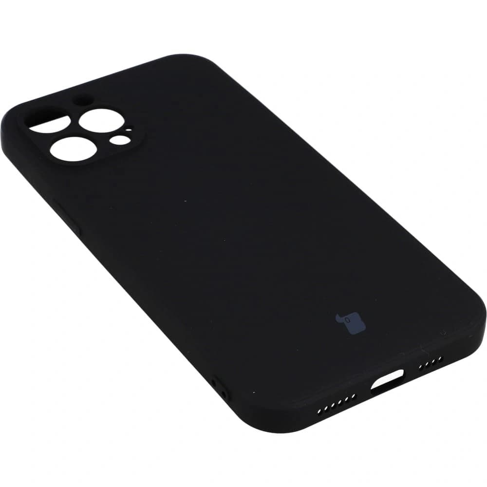 Etui Bizon Case Silicone pro Apple iPhone 12 Pro Max černé - 3