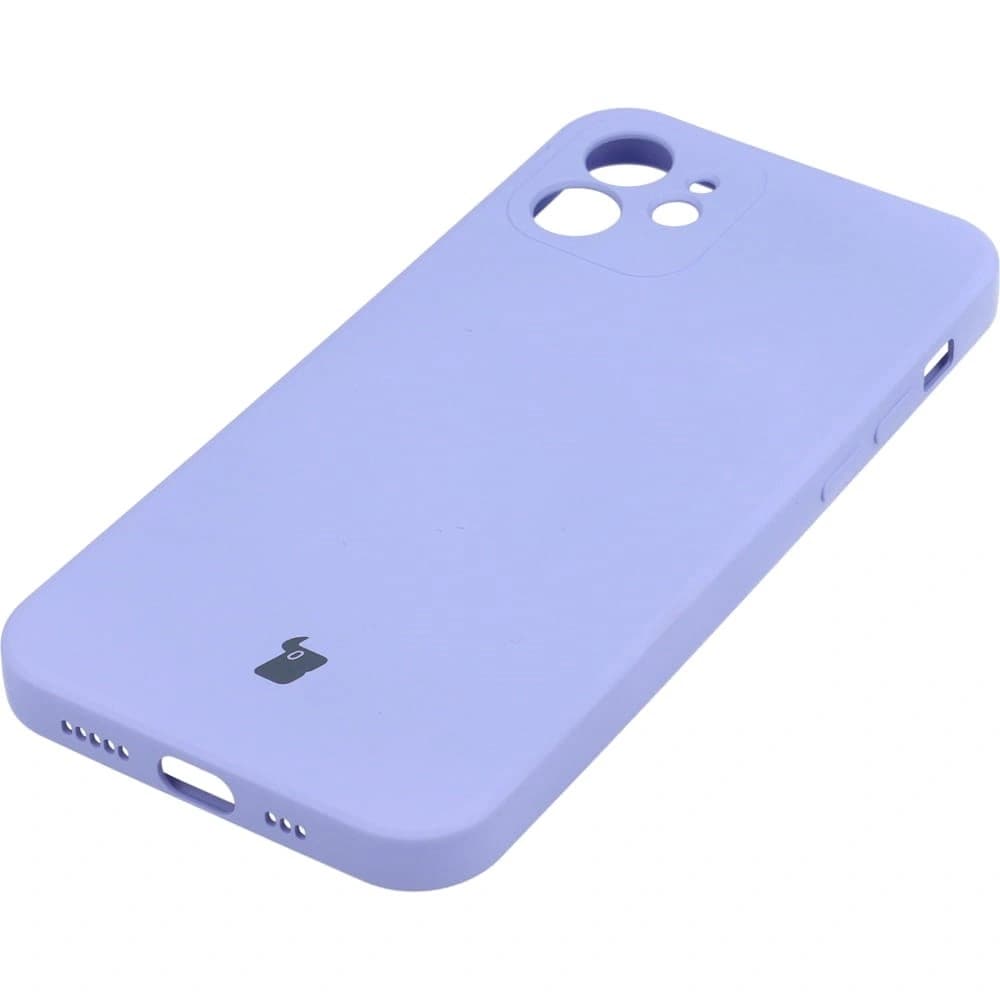 Etui Bizon Case Silicone do Apple iPhone 12 fialové - 2