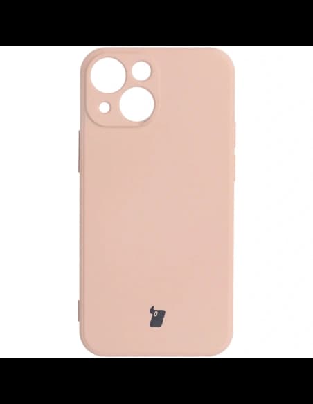 Bizon Case Silikon Apple iPhone 13 Mini hellrosa