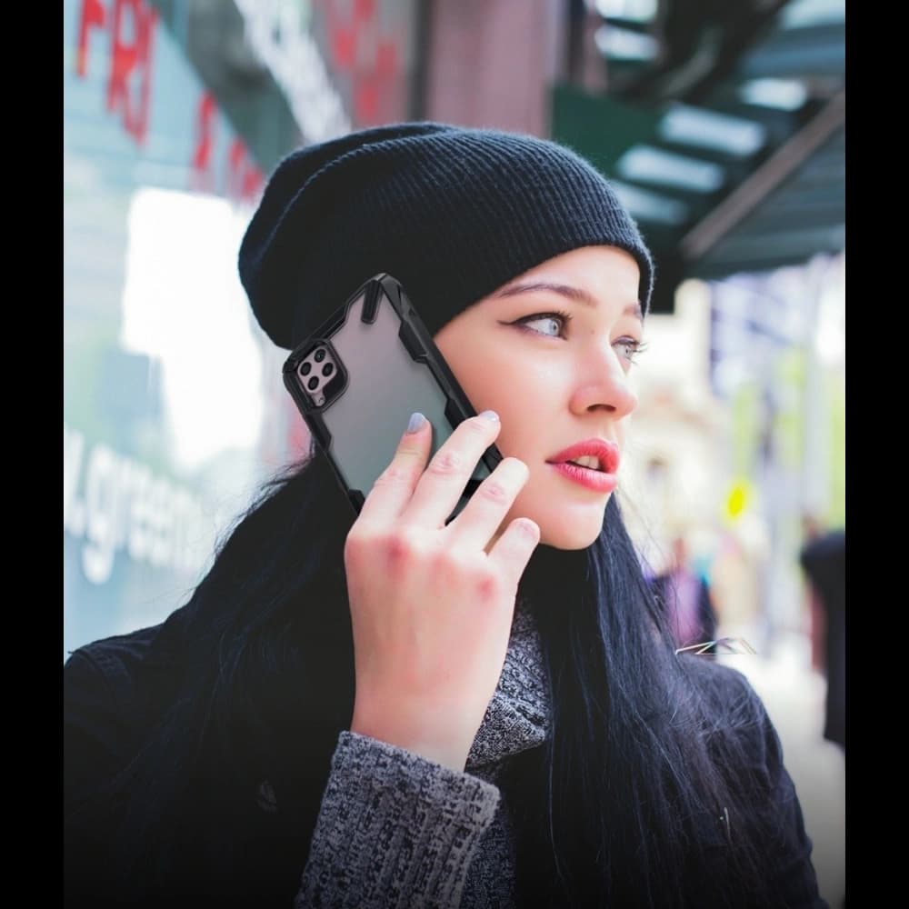 Ringke Tasche Fusion-X Huawei P40 Lite Schwarz - 7