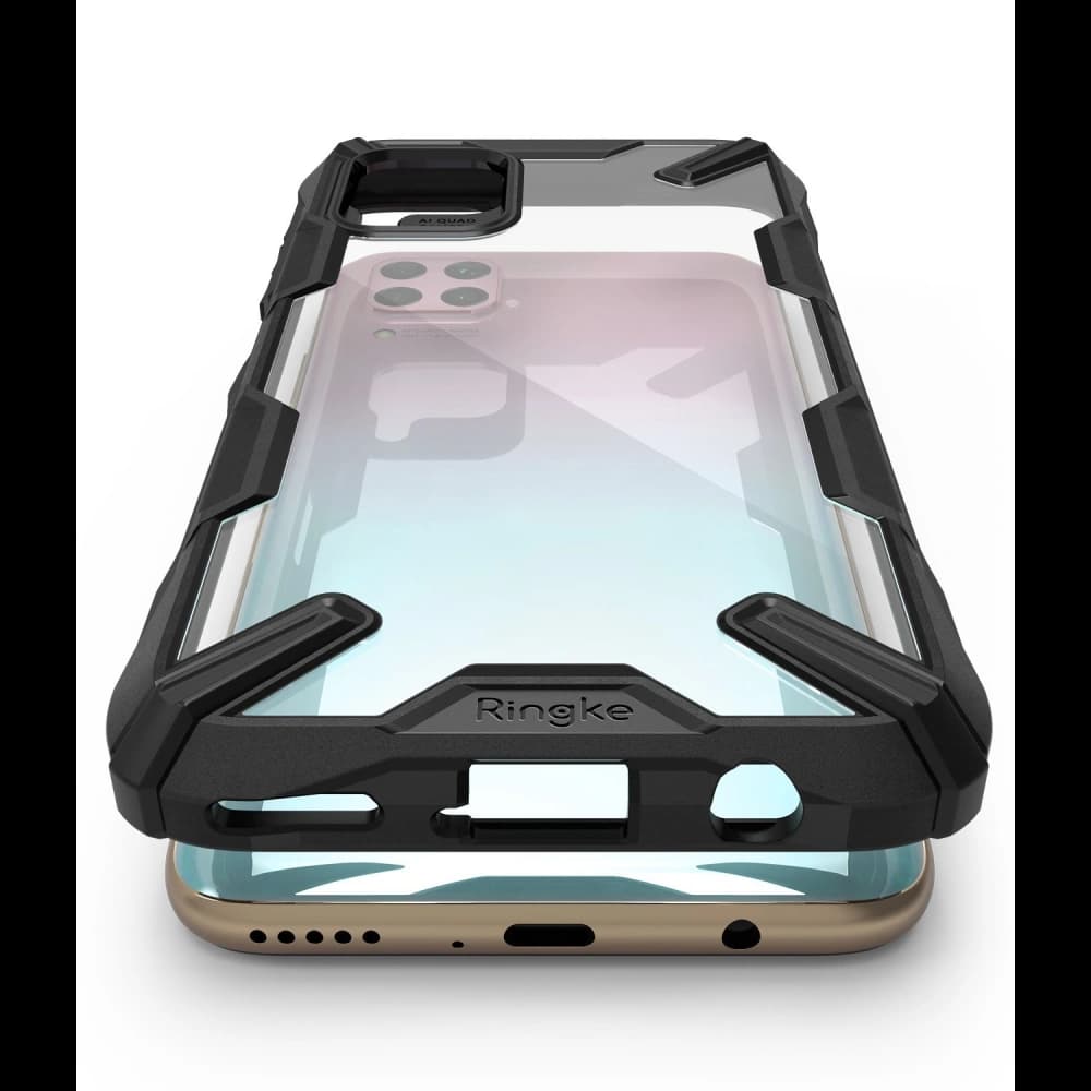 Ringke Tasche Fusion-X Huawei P40 Lite Schwarz - 3