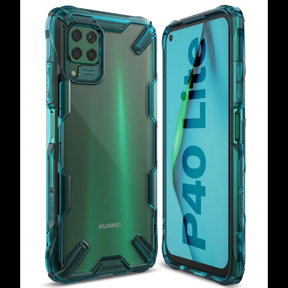 Ringke Tasche Fusion-X Huawei P40 Lite Türkis Grün