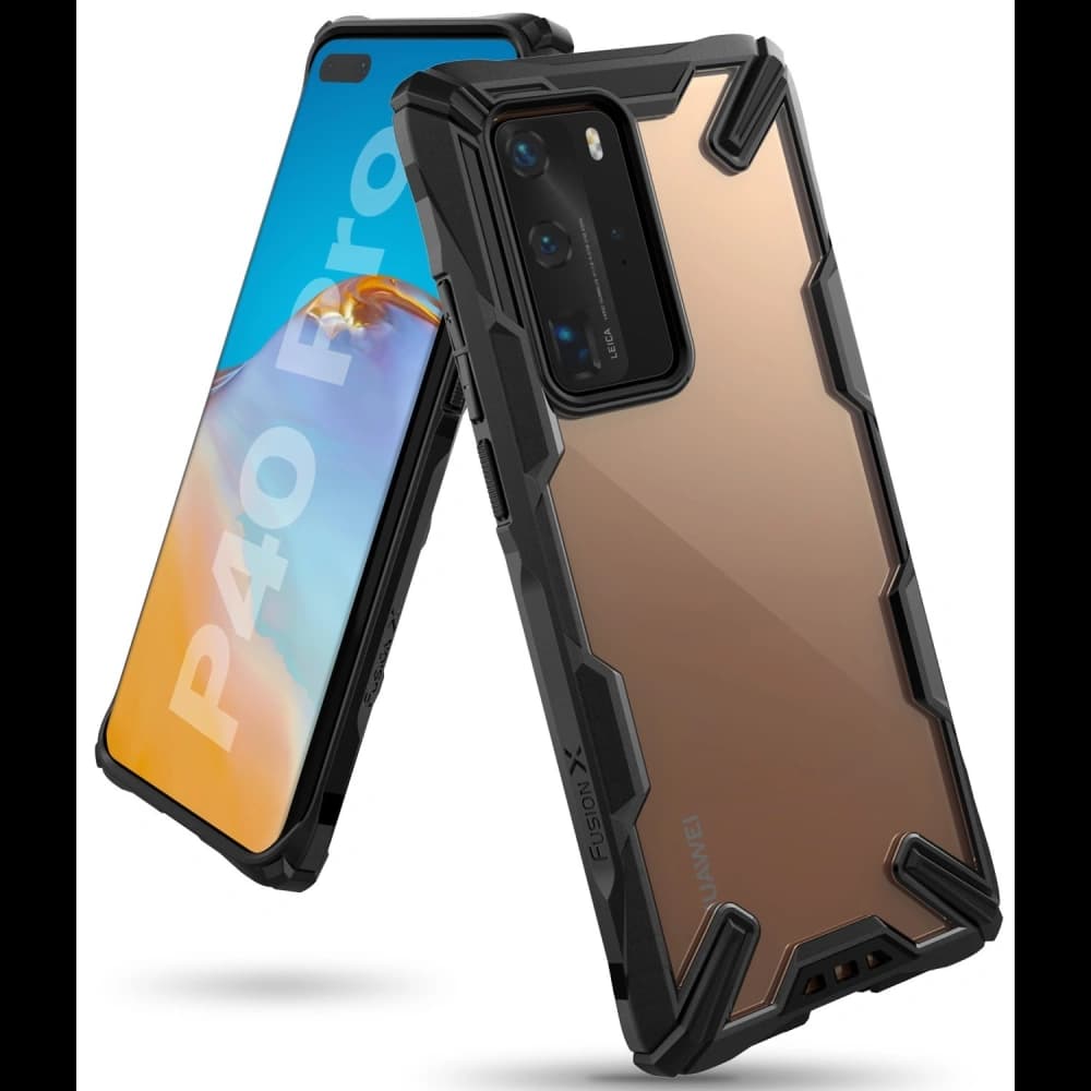 Ringke Tasche Fusion-X Huawei P40 Pro Schwarz - 22