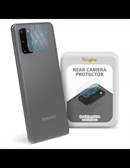 Sticlă temperată pentru aparat Ringke Camera Glass Samsung Galaxy S20+ Plus [3 PACK]