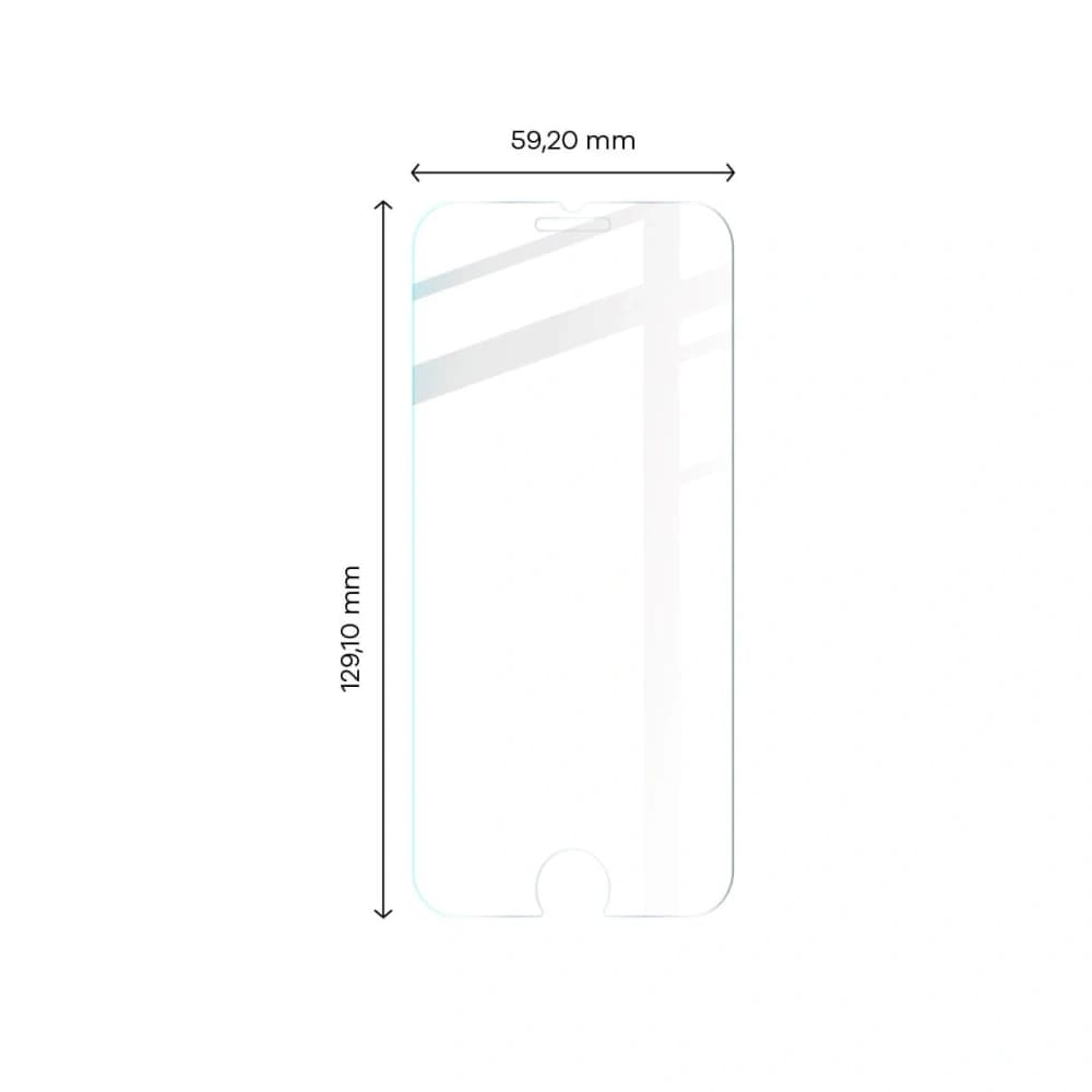 Sklo tvrzené Bizon Glass Clear - 3 ks + objektiv Apple iPhone SE 2022/2020 8/7 - 2