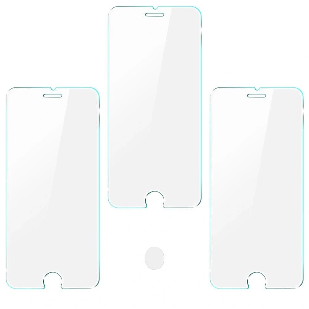 Sklo tvrzené Bizon Glass Clear - 3 ks + objektiv Apple iPhone SE 2022/2020 8/7 - 4
