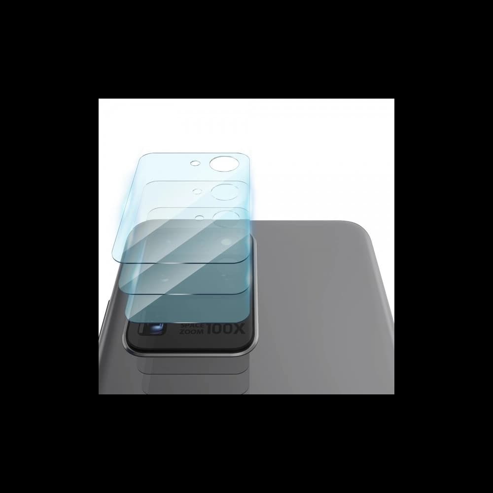 Edzett üveg Ringke fényképezőgéphez Samsung Galaxy S20 Ultra [3 PACK] - 3