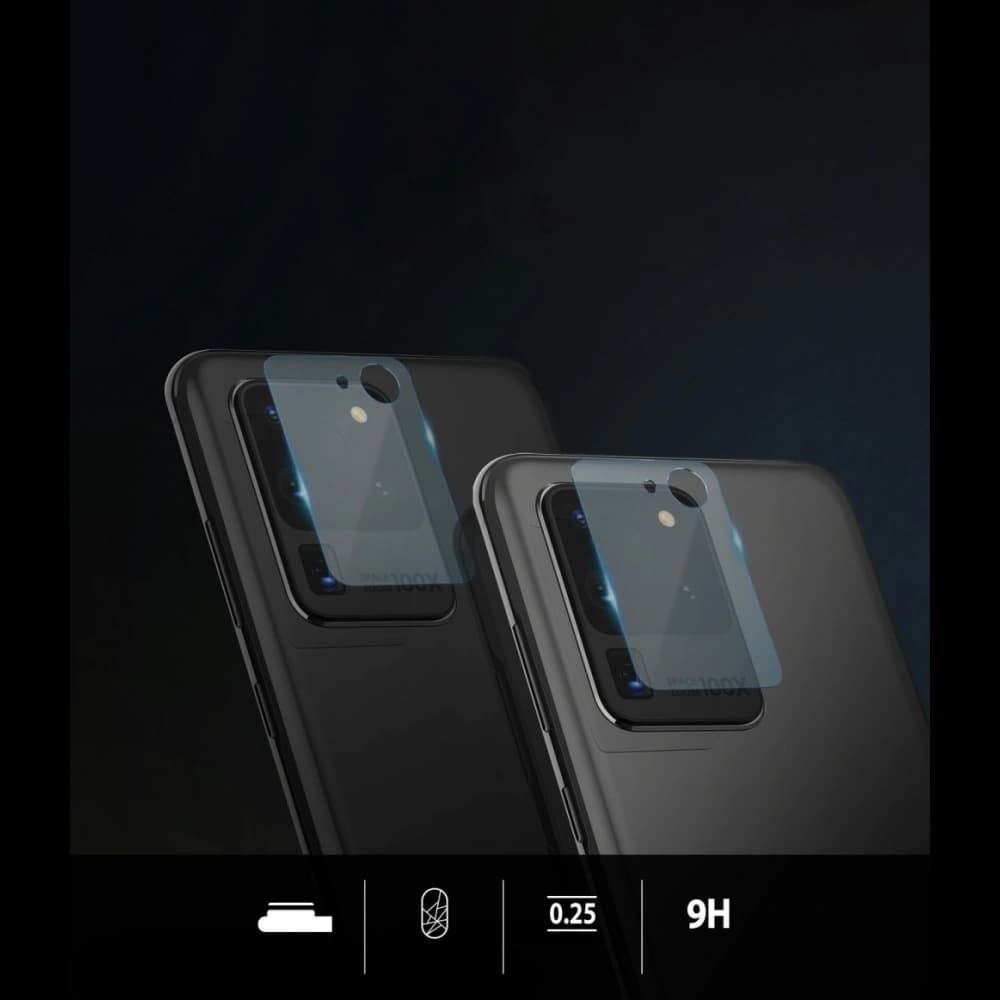 Edzett üveg Ringke fényképezőgéphez Samsung Galaxy S20 Ultra [3 PACK] - 4