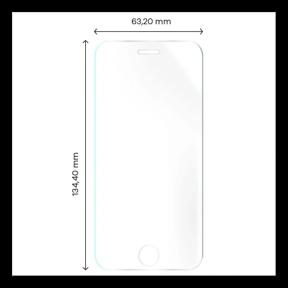 Folia hydrogelová na obrazovku Bizon Glass Hydrogel Apple iPhone SE 2022/2020/ 8/ 7 [2 PACK] - 2