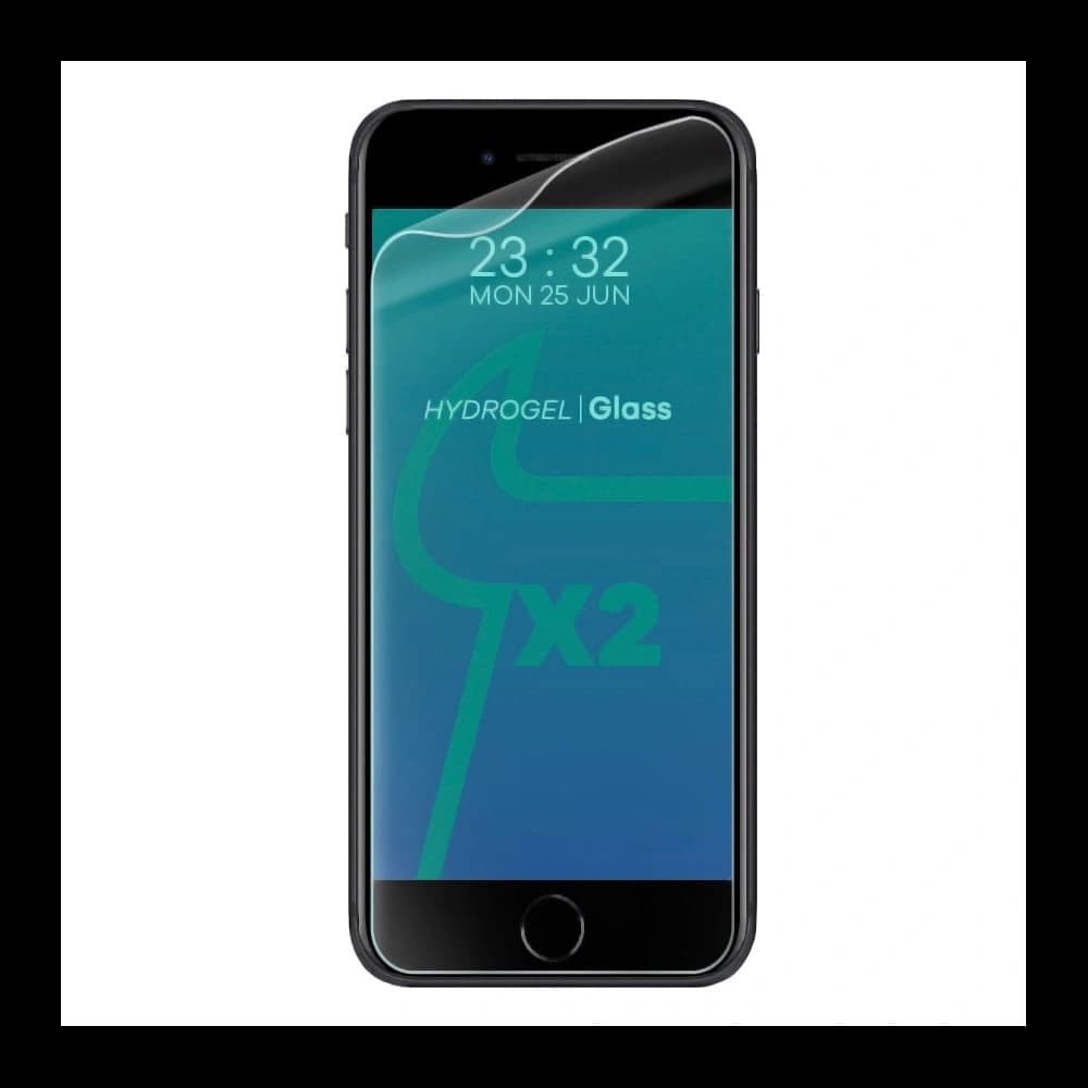 Folia hydrogelová na obrazovku Bizon Glass Hydrogel Apple iPhone SE 2022/2020/ 8/ 7 [2 PACK] - 3